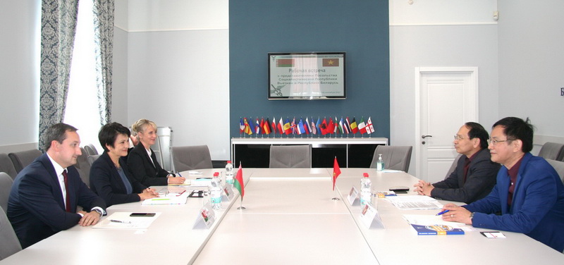 Working meeting with trade advisors of the Embassy of the Socialist Republic of Vietnam in the Republic of Belarus