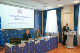 The meeting of heads of foreign diplomatic missions of Belarus with businessmen 