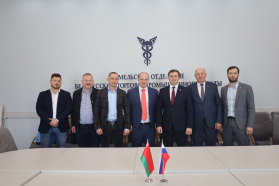Reception of the Kaluga Region delegation in the Gomel Region