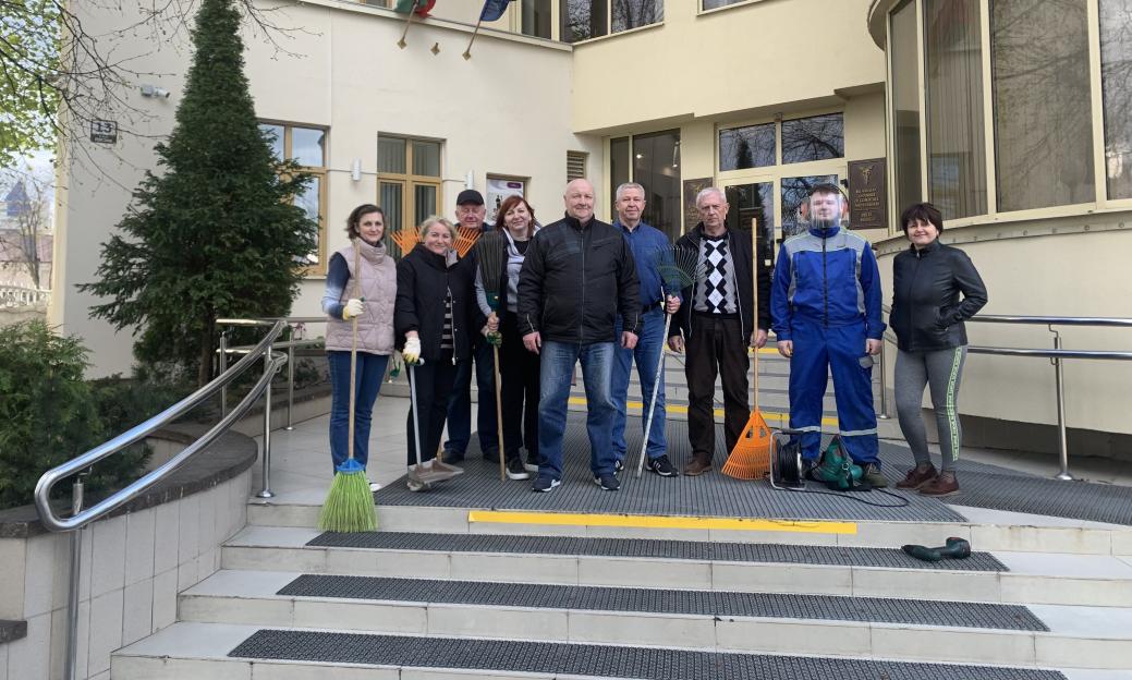 The Brest branch of the Belarusian Chamber of Commerce and Industry  at the national cleanup day