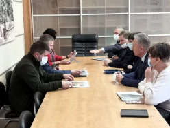 Прием делегации деловых кругов Рязанской области 