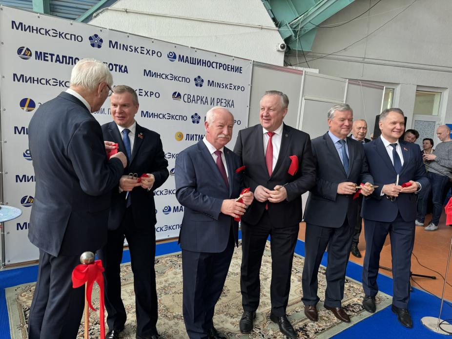 Participation of Chairman of the BelCCI Mikhael Miatlikov in the opening of international specialised exhibitions in the field of mechanical engineering and metalworking in Minsk Participation of Chairman of the BelCCI Mikhael Miatlikov in the opening of international specialised exhibitions in the field of mechanical engineering and metalworking in Minsk