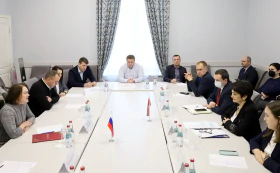 Прием делегации Республики Марий Эл (РФ)