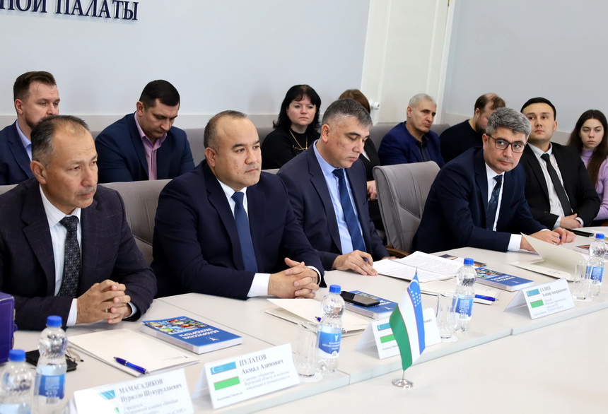 Reception of the official delegation of the Fergana region of the Republic of Uzbekistan Reception of the official delegation of the Fergana region of the Republic of Uzbekistan
