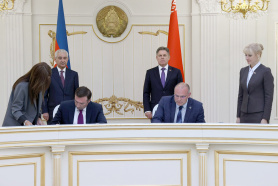 Signing of the Memorandum of Understanding between BelCCI and the Small and Medium Business Development Agency of Azerbaijan