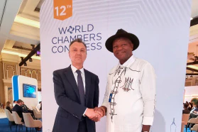 Negotiations of the BelCCI Chairman Vladimir Ulakhovich with heads of Chambers of Commerce and Industry of foreign countries