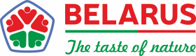 Logo Belarus. The Taste of Nature is registered as a trademark