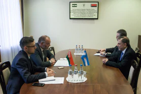 BelCCI Deputy Chairman Denis Meleshkin meets the Ambassador of Argentina Eduardo Antonio Zuain