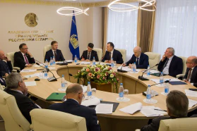 The BelCCI Chairman Vladimir Ulakhovich takes part in the republican scientific-practical conference &quot;Conceptual approaches in the field of national security: transformation trends and parameters&quot;