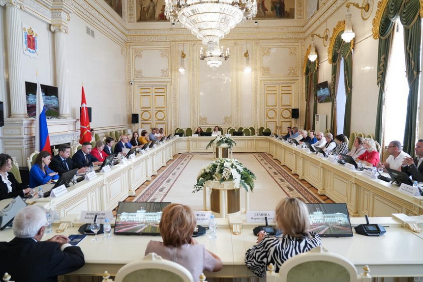 Visit of the Gomel region delegation to St. Petersburg Visit of the Gomel region delegation to St. Petersburg