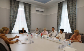 Meeting with the President of the Union &quot;CCI of the Bryansk region&quot;