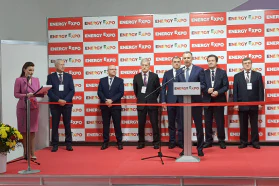 The BelCCI Chairman Vladimir Ulakhovich takes part in the opening of the 25th Belarusian Energy and Ecology Forum and International Exhibition Energy Expo 2021