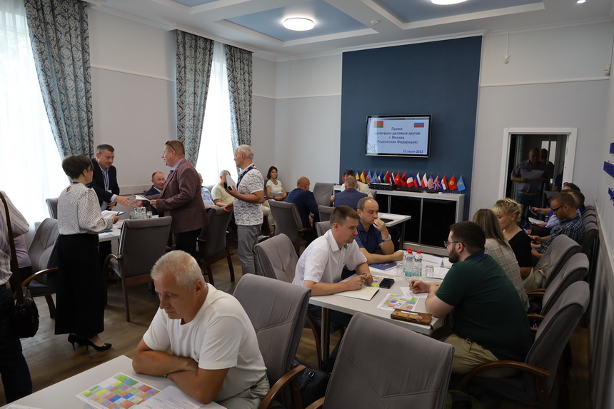 Прием в Гомеле бизнес-миссии деловых кругов г. Москвы (Российская Федерация)