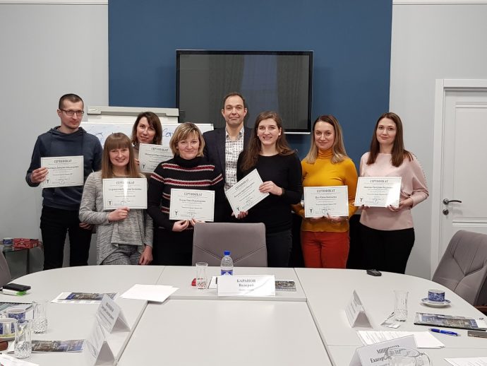 26 января 2019 года в Гомельском отделении БелТПП прошел семинар-тренинг «Технологии продаж в формате В2С» для сотрудников ОАО «Гомельский ДСК»
