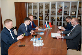 Meeting with the Deputy Chairman of the Chamber of Commerce and Industry of the Republic of Tatarstan Marat Akhmatov