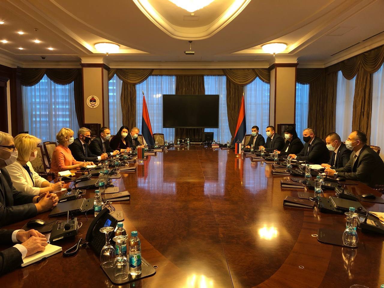 Встреча в Правительстве Республики Сербской