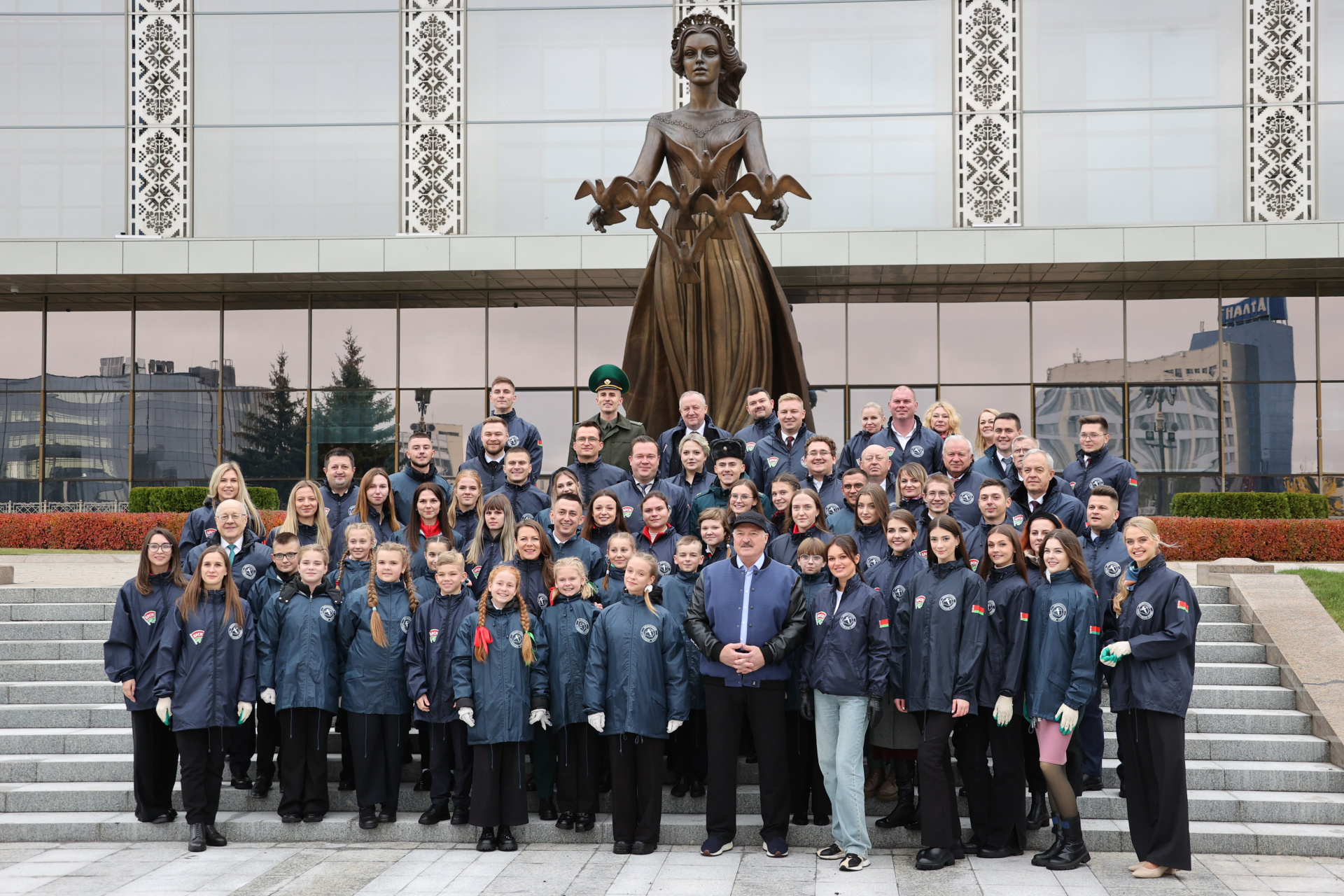 Участие во встрече с молодежным активом
