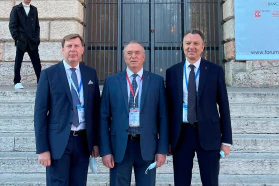 The BelCCI Chairman Vladimir Ulakhovich takes part in the 14th Eurasian Economic Forum in Verona