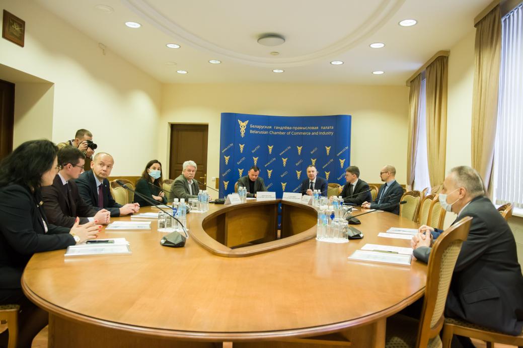 A meeting of the BelCCI Committee on Exhibition, Trade Fair and Congress Activities A meeting of the BelCCI Committee on Exhibition, Trade Fair and Congress Activities