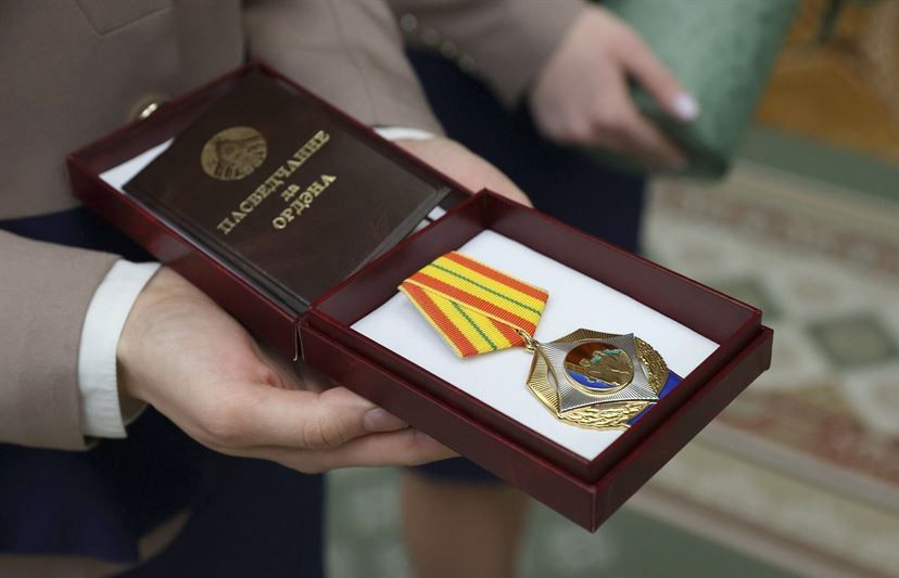 Председатель БелТПП М.Мятликов награжден Орденом Почета Председатель БелТПП М.Мятликов награжден Орденом Почета