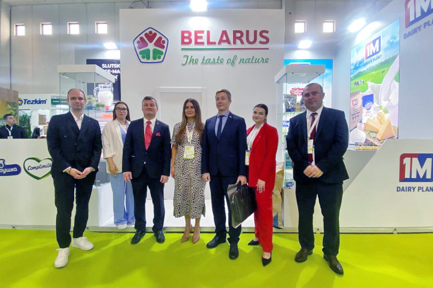 Экспазіцыя Belarus. The Taste Of Nature на 32-й Міжнароднай выставе харчовых прадуктаў і тэхналогій WorldFood Istanbul Экспазіцыя Belarus. The Taste Of Nature на 32-й Міжнароднай выставе харчовых прадуктаў і тэхналогій WorldFood Istanbul