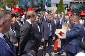 Made in Belarus exposition at the &quot;INNOPROM. Central Asia&quot; expo in Tashkent