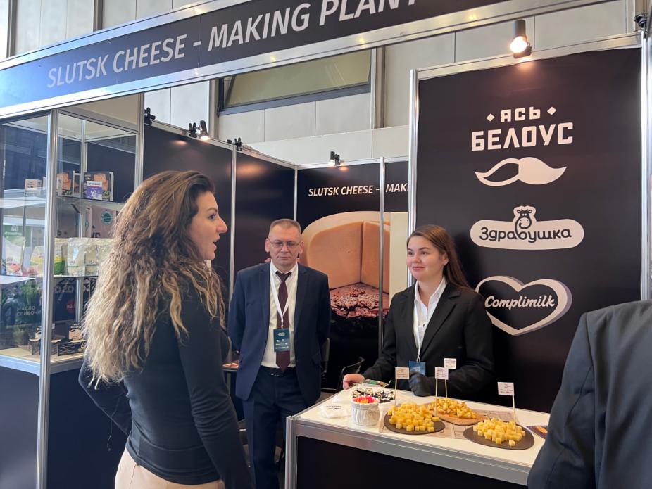 Exposition of Belarusian producers at the Agro Food Drink Tech EXPO exhibition in Tbilisi