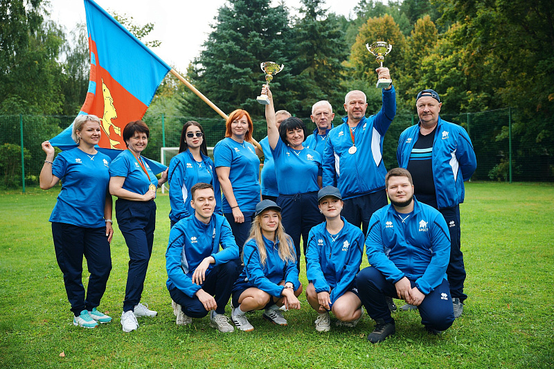 Віншуем Каманду Брэсцкага аддзялення БелГПП з узнагародамі на XVII Рэспубліканскай спартакіядзе работнікаў БелГПП