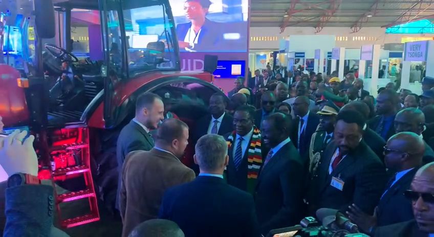 Made in Belarus exposition at the Zimbabwe International Trade Fair was visited by the leaders of Zimbabwe and Kenya Made in Belarus exposition at the Zimbabwe International Trade Fair was visited by the leaders of Zimbabwe and Kenya