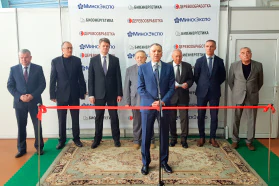 The BelCCI Chairman Vladimir Ulakhovich takes part in the opening of the International Exhibition &quot;WOODWORKING-2021&quot;